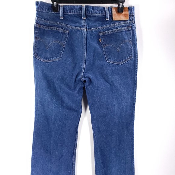 Vintage Levi's For Men Jeans Men's 40x30 With A Skosh More Room Blue Denim 80s - Picture 3 of 9